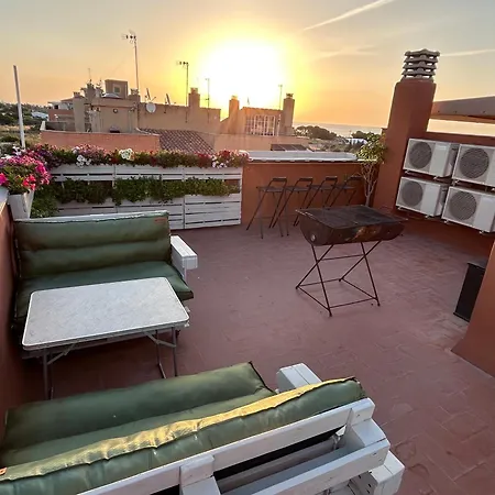 Διαμέρισμα Baires&blo Atico Duplex Con Terraza Chill Out Exclusiva Y Vistas Al Mar *